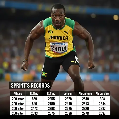 Usain Bolt - Legendary Sprinter with World Records