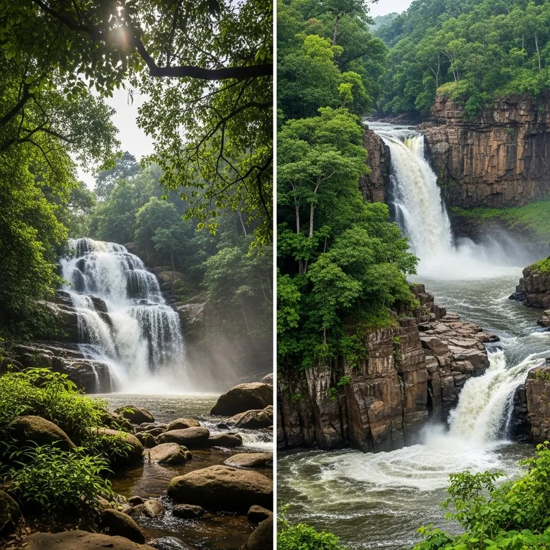 Bhadbhada Waterfall & Hata ka Farnace - Damoh, Madhya Pradesh