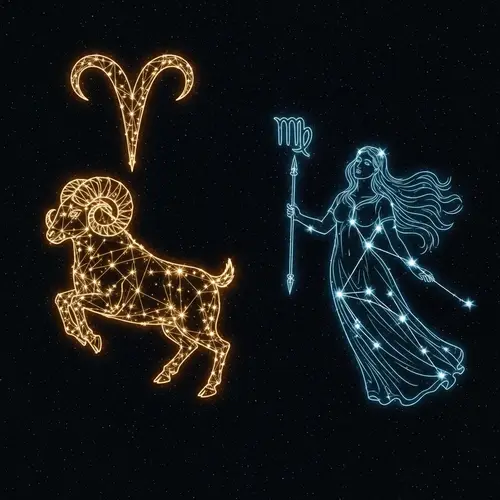 Aries and Virgo Constellations | Celestial Star Gazing