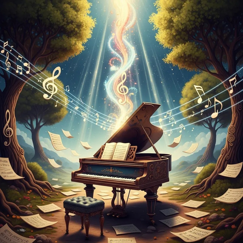 Dreamscape of Music: A Visual Symphony