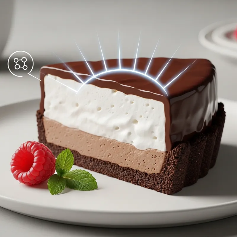 Protein Choco Pie: Healthy Dark Chocolate Dessert