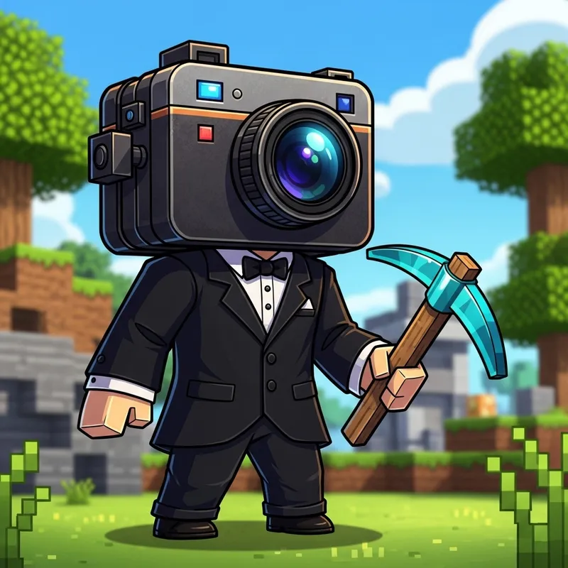 Unique Cuboid Avatar Design for YouTube Channel