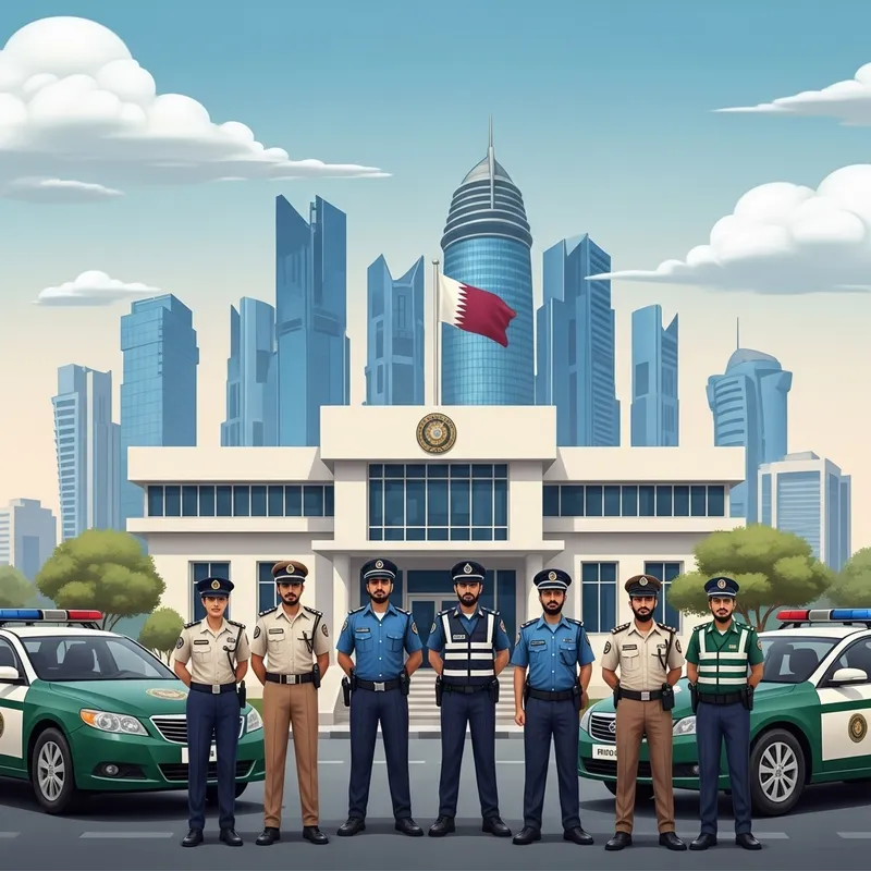 Police Force in Qatar: Officers, Uniforms & Vehicles