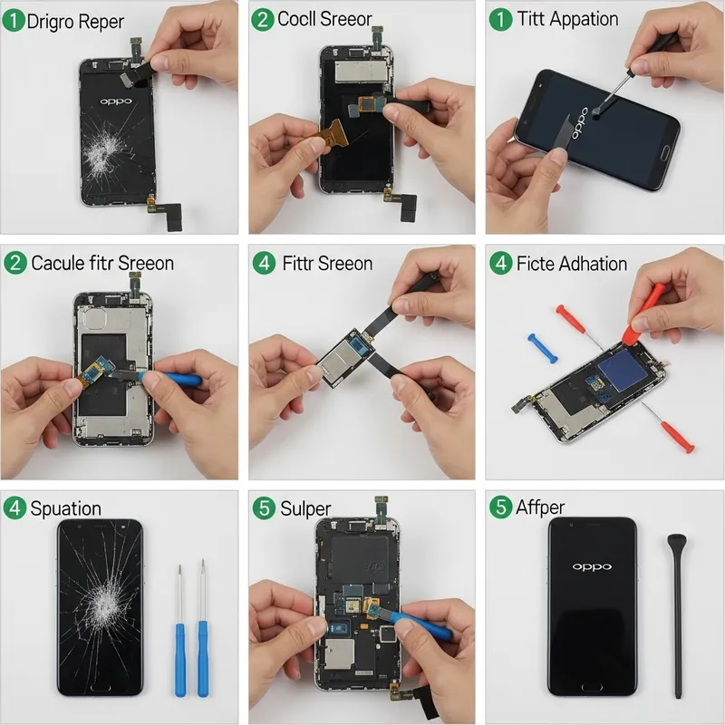 Oppo Screen Replacement Guide | Fix Broken Smartphone 📱