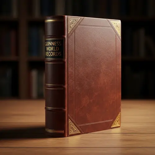 Guinness World Records First Edition Book