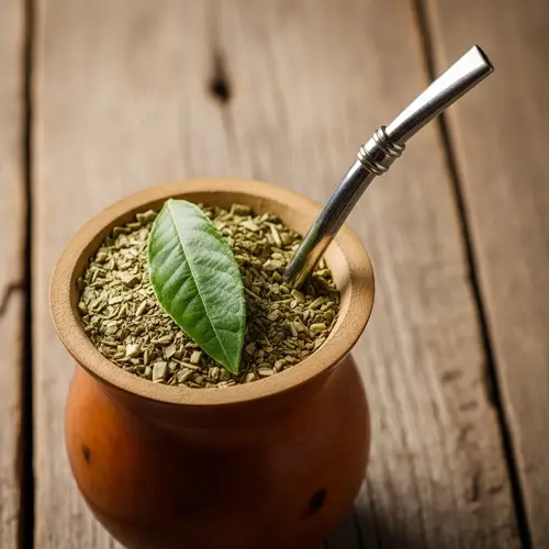 Traditional Argentine Yerba Mate Ritual Photo