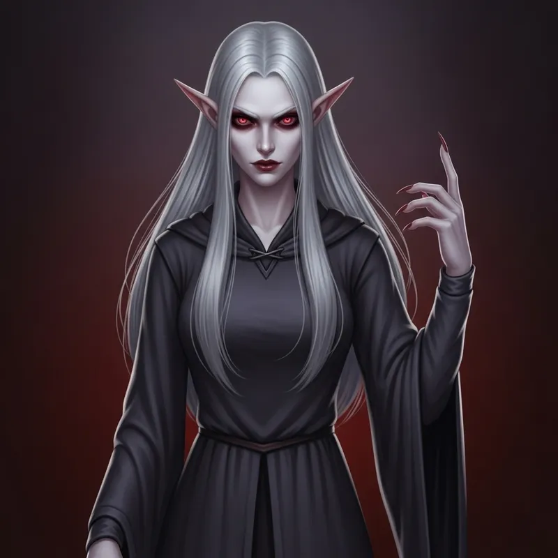 Elf Vampire | Enigmatic and Seductive Elf Vampire | Enigmatic and Seductive