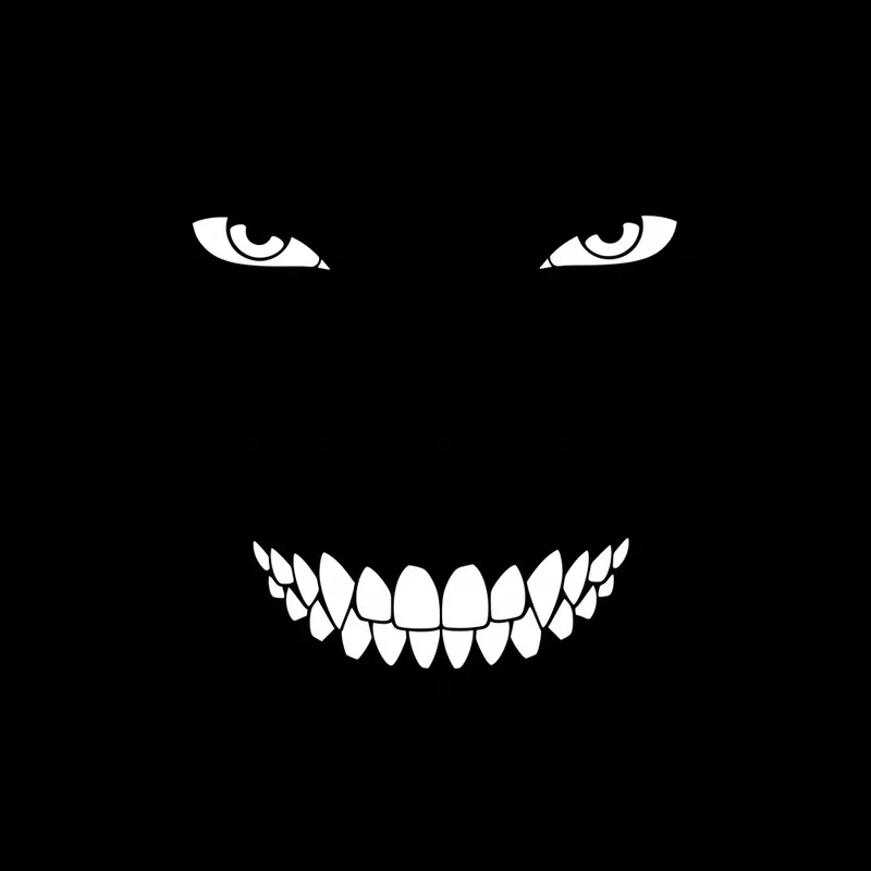 Venom's Eyes and Grin: Dark Marvel Art