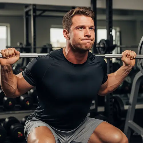 Hombre Musculoso: Strength & Fitness in Action