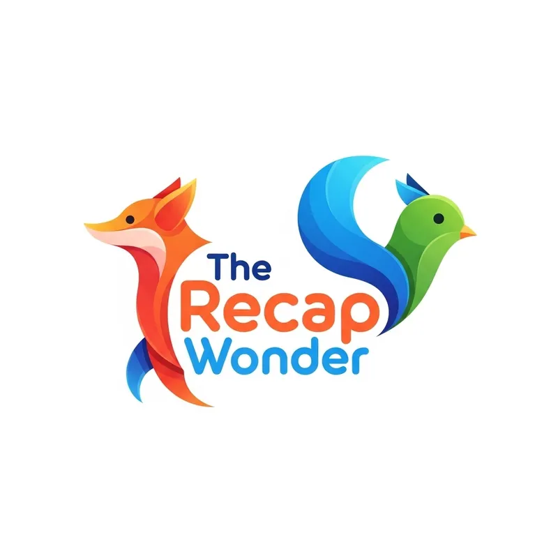 The Recap Wonder Logo | Playful Animal Design