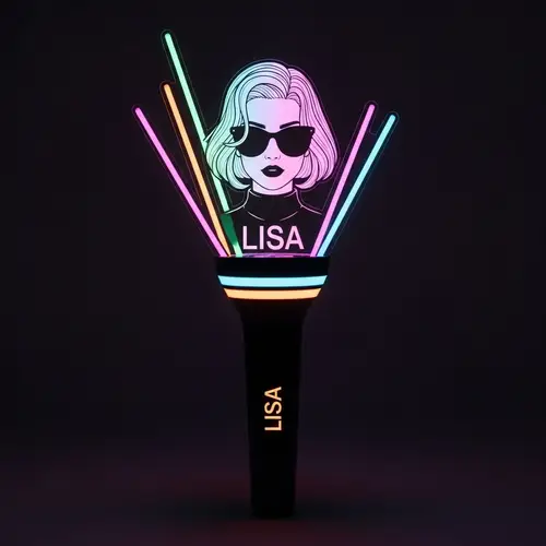 Stylish Lisa Lightstick: Glow in Color