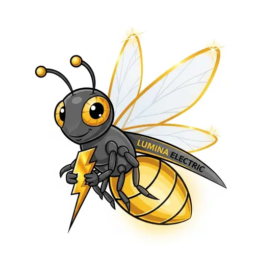 Firefly Mascot for Electrical Company