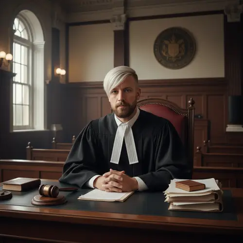 Professional Judge Portrait - Capture Your Authority