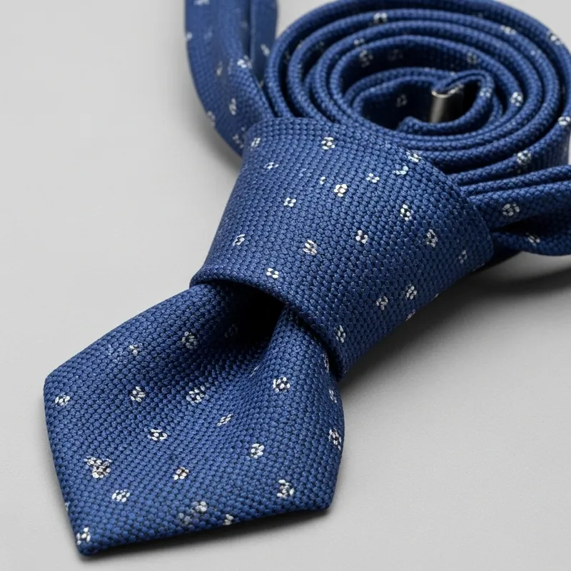 Elegant Cravat Tie - Regal Blue Accessory for Men