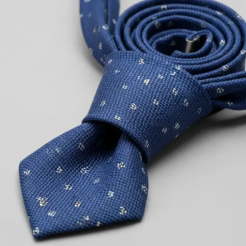 Elegant Cravat Tie - Regal Blue Accessory for Men