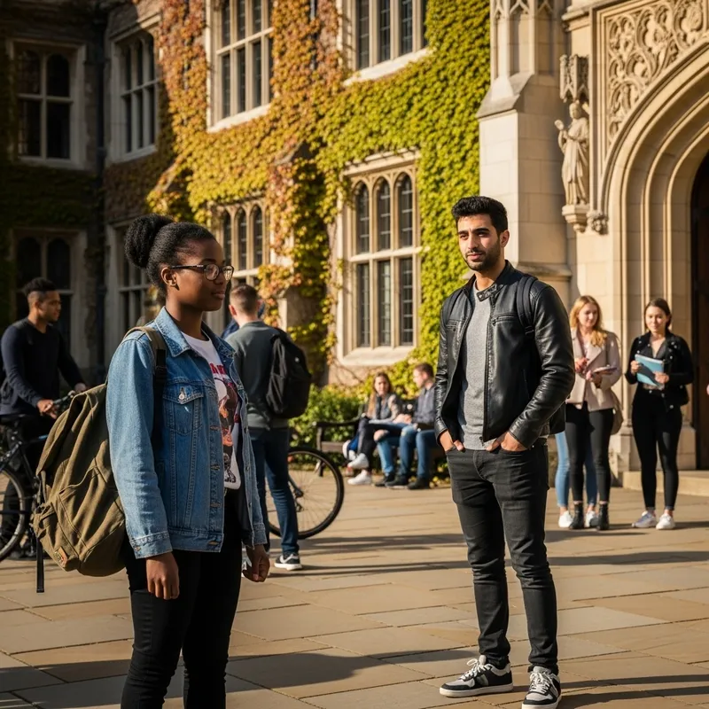 University Girl's Secret Crush on Hottest Boy at School