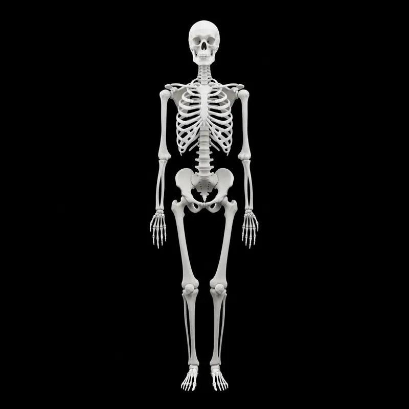 Human Skeleton Illustration Human Skeleton Illustration