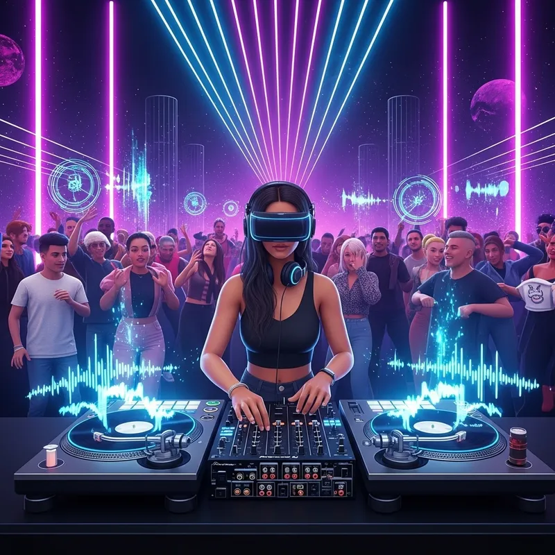 Pioneer DJ in the Metaverse - Virtual Reality Performance