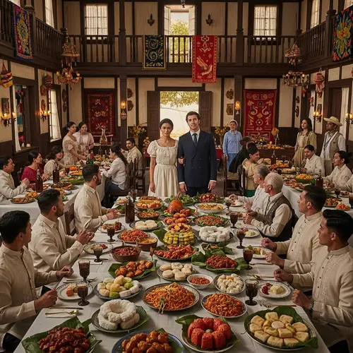 Feast at Captain Tiyago's House: Maria Clara & Alfonso Linares Wedding Announcement