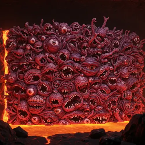 Wall of Flesh: Horrifying Real-Life Interpretation