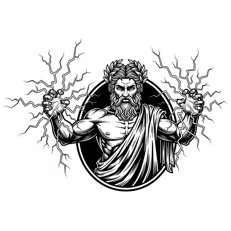 Zeus Lightning Creator Logo