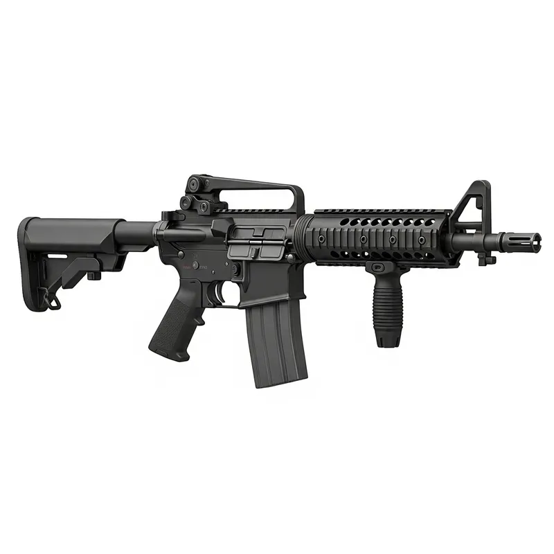 Tactical M4A1 Assault Rifle Illustration