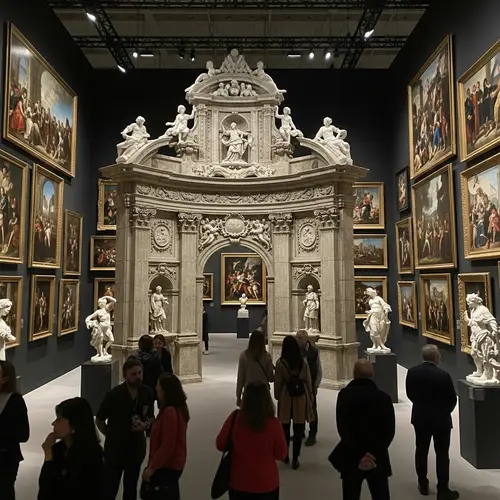 Elaborate Baroque Art & Architecture Exhibition