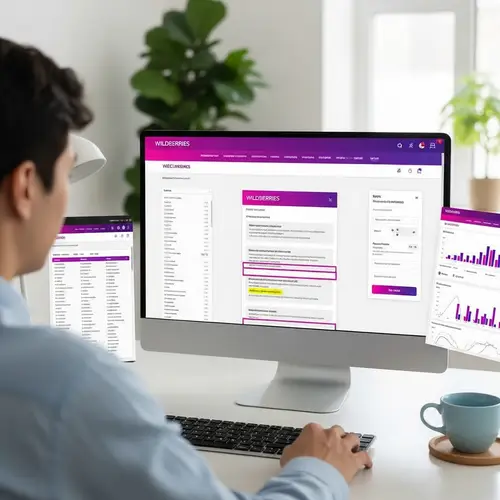 Crafting SEO-Optimized Product Card Descriptions on Wildberries | Workspace Scene