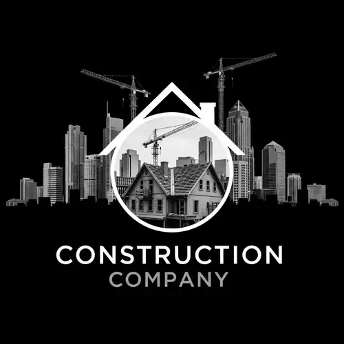 Modern Logo Design for Construction Services