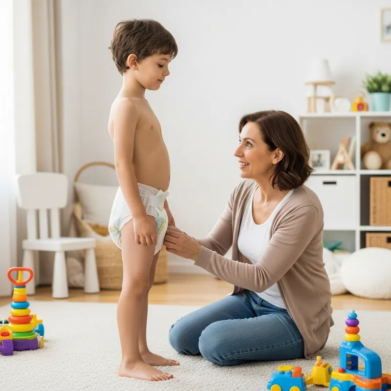 Caring Autistic 7-Year-Old Boy and Loving Mother Moment Caring Autistic 7-Year-Old Boy and Loving Mother Moment