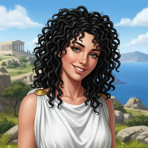 Medusa: The Joyful and Caring Maiden of Ancient Greece