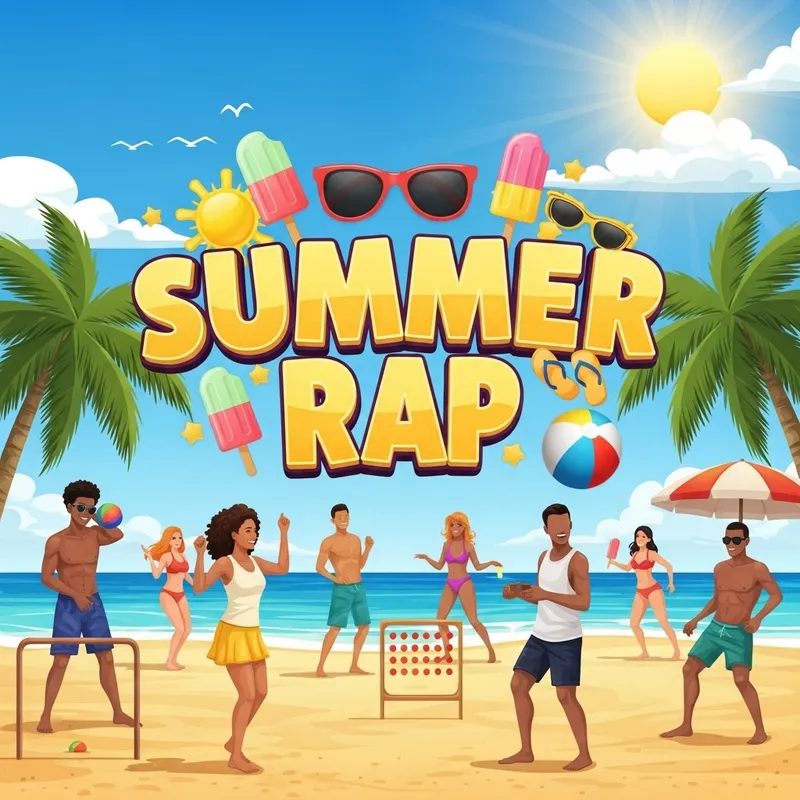 Summer Rap: Joyful Beach Vibes & Fun Activities