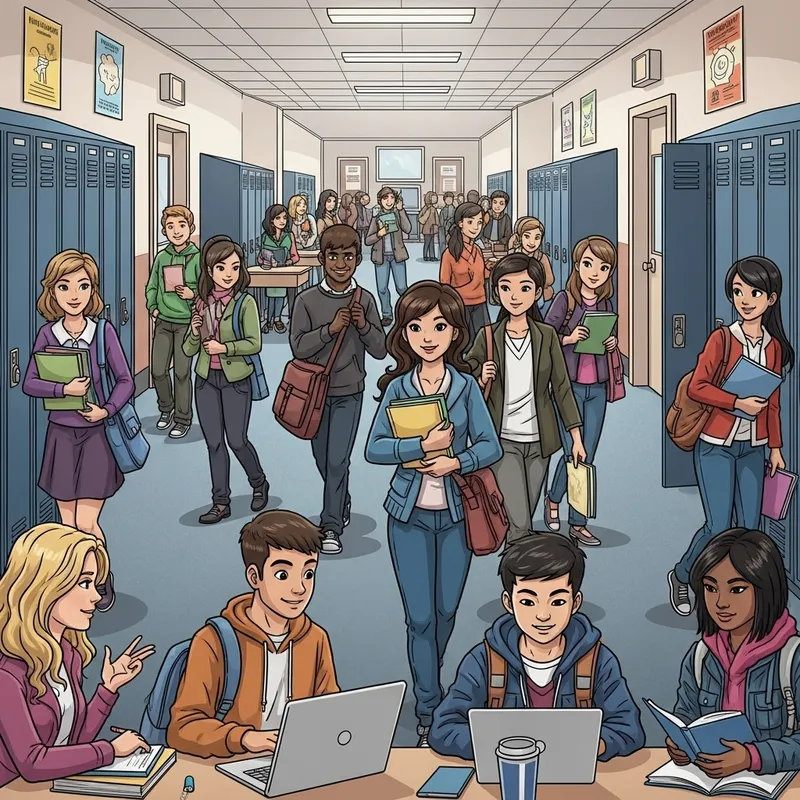 Diverse School Environment: Multiethnic Students in Active Learning