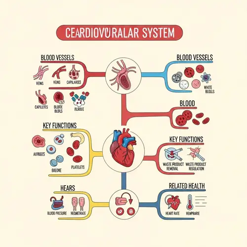 Cardiovascular System Mind Map: Functions & Components Explained