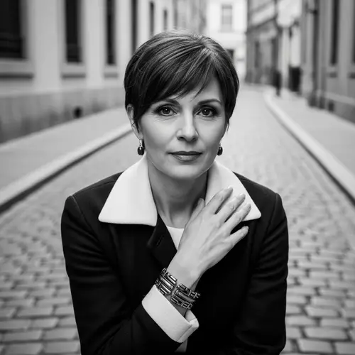 Timeless Fashion Portrait of a Mature Woman