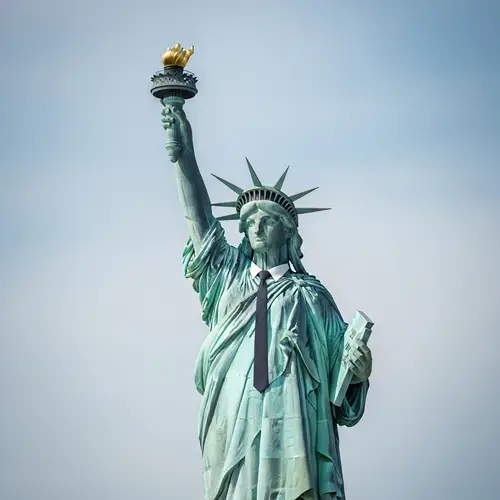 Male Statue of Liberty: Iconic Symbol in Unique Presentation
