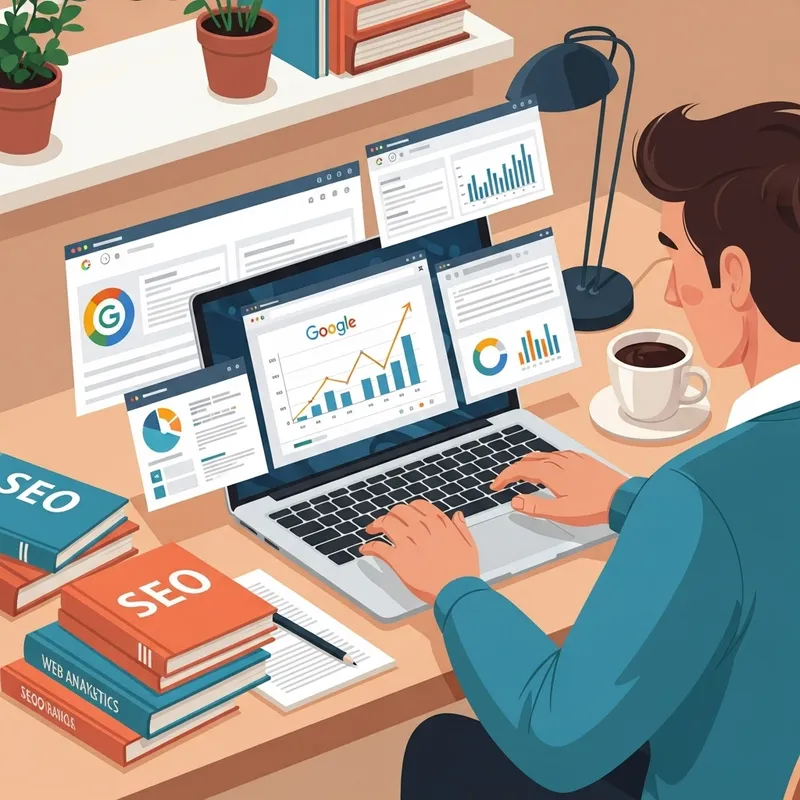 SEO Expert Working on Google Rankings | Improve SEO Services