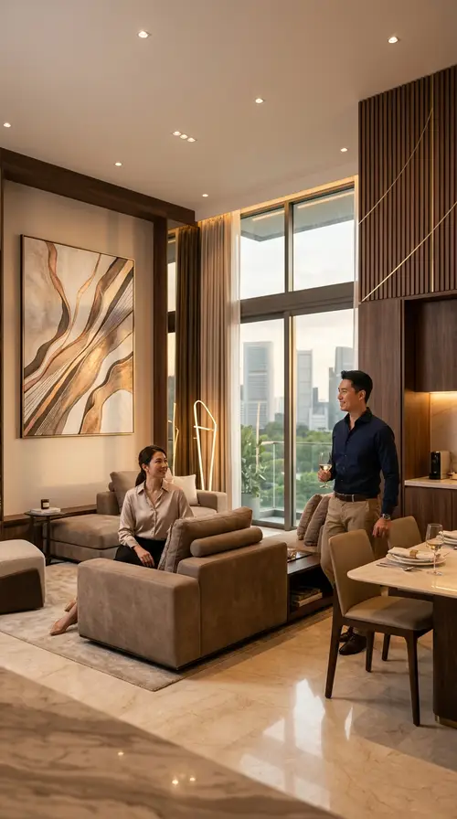 Upscale Singapore Apartment: Luxury Living Insights