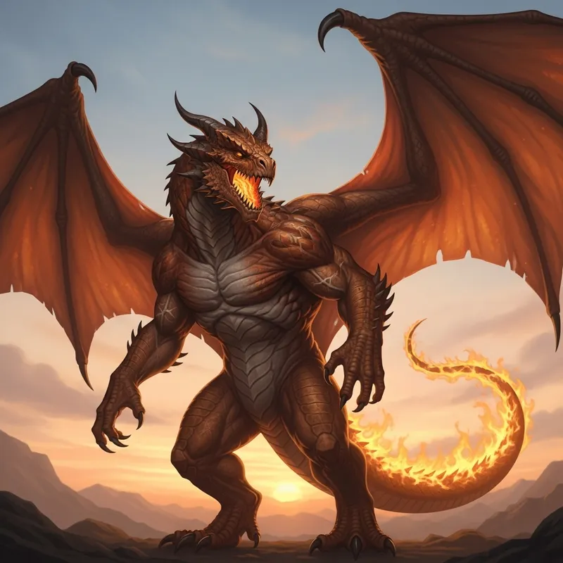 Orange Dragon Charizard - Mighty Creature of the Skies Orange Dragon Charizard - Mighty Creature of the Skies