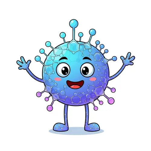 Happy Hormone Mascot Design for Well-Being