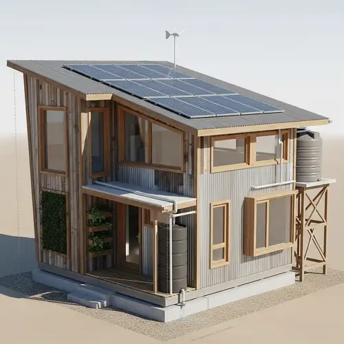 Sustainable Housing Design for Low-Income Individuals