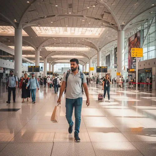 Travel Photography at Bahrain International Airport | Dynamic Scene