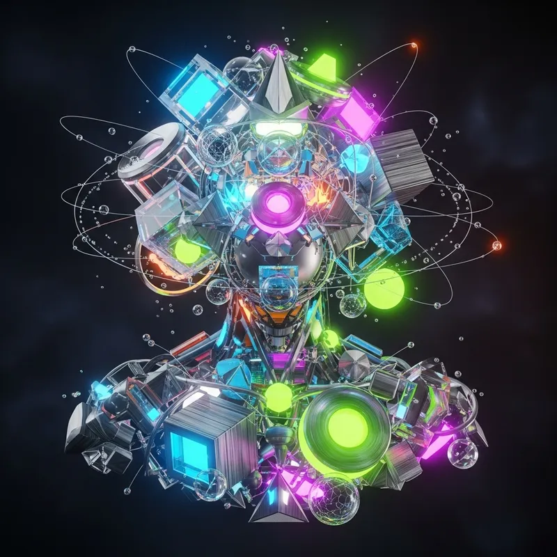 Futuristic Abstract Avatar Design | Estado Avatar