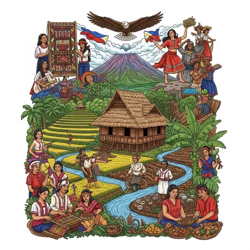 Maximalist Artwork: Filipino Culture & Society