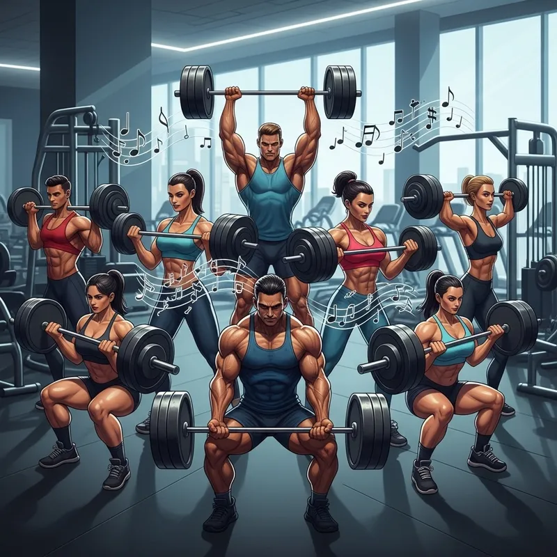Powerful Bodybuilding Anthem | Gym Illustration