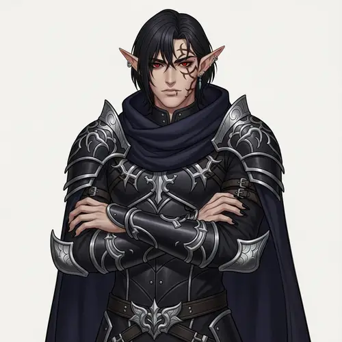 Xavelor Ash: Noble Druvar Master of Martial Arts | Character Profile