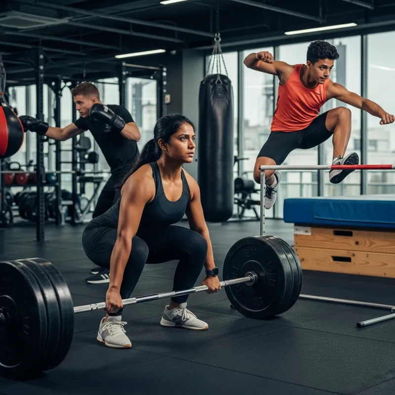 Intense Workout Sports Photography: Strength & Agility Intense Workout Sports Photography: Strength & Agility