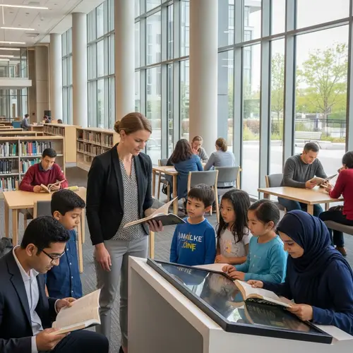 Digital Era Library: A Diverse Reading Space