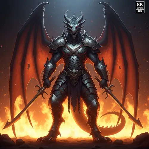 Dragon Warrior in 8K Resolution