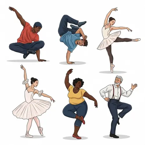 Diverse Group Dancing | Breakdancing, Ballet, Afrobeat & Swing